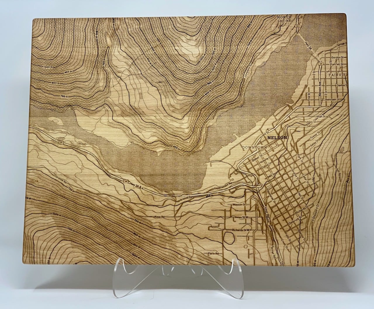 Creating unique map gifts and products using your laser engraver