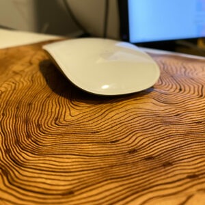 Custom Map Leather Pad